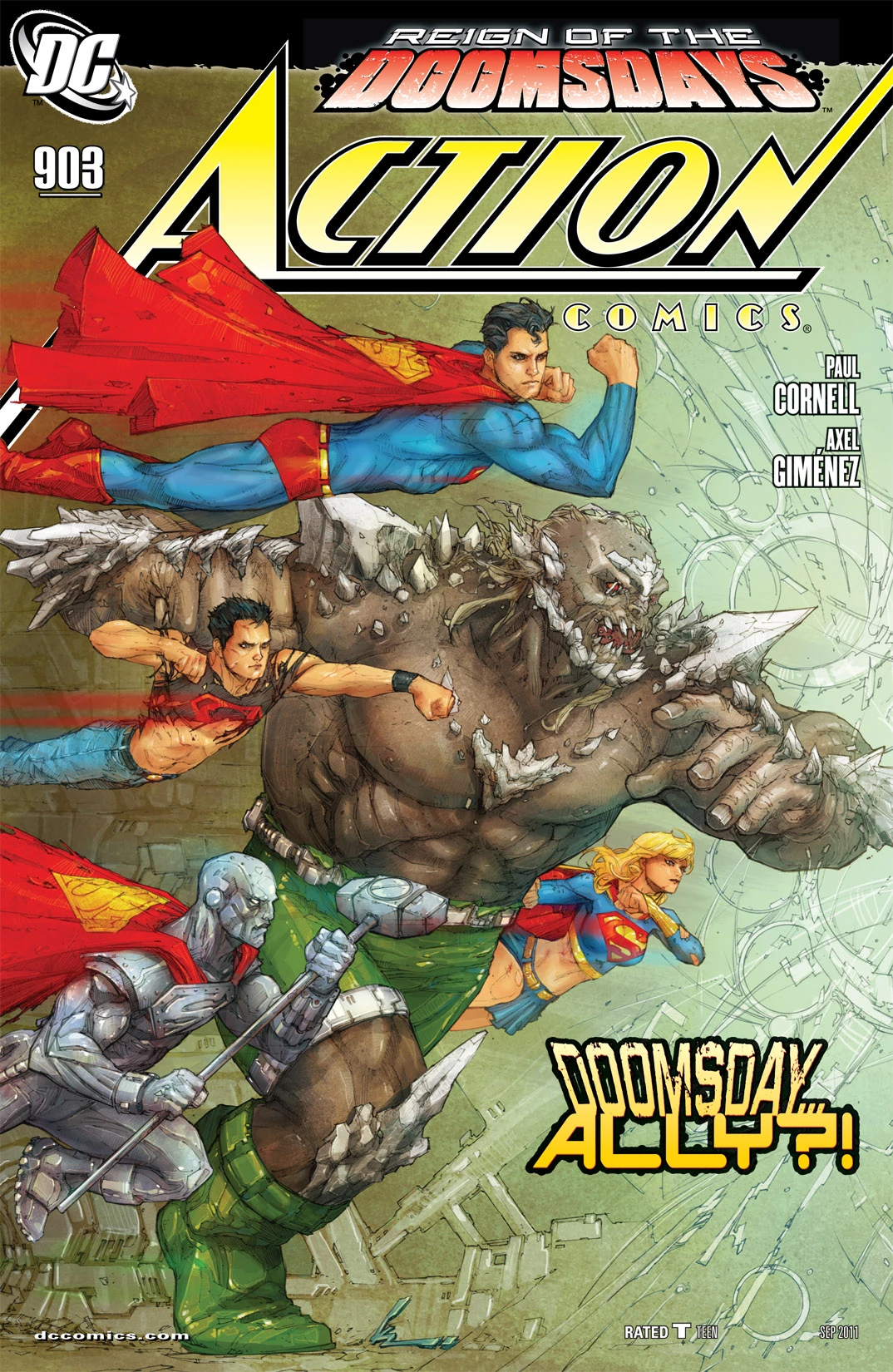 Action Comics #903 (DC, 2011 — Cover A) cover